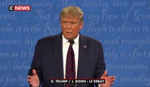 Les temps forts de Donald Trump pendant le débat