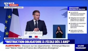 Emmanuel Macron annonce qu'un label de formation des imams va être mis en place