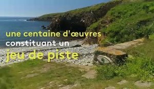 Les yeux en mosaïque du plasticien Pierre Chanteau veillent sur les côtes du Finistère