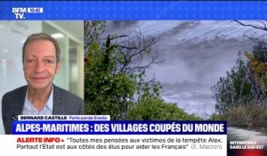 Bernard Castille (Enedis): "Actuellement, nous avons 12.000 clients privés d'électricité dans les vallées de la Roya, la Vésubie et la Tinée"