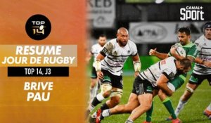 Le résumé Jour De Rugby de Brive / Pau