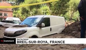 Les intempéries font d'importants dégâts dans le sud-est de la France