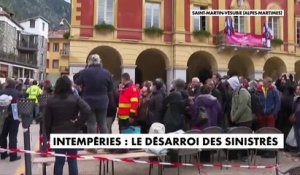 Intempéries dans les Alpes-Maritimes - Le désarroi des habitants sinistrés: "On est trente familles à avoir perdu notre maison et tout ce qu'on possédait" - VIDEO