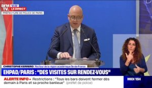 Universités/Paris: le recteur de la région Ile-de-France annonce que "dans les salles de cours, réfectoires, amphithéâtres, la capacité d'accueil sera limitée à 50%"
