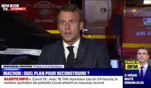 Emmanuel Macron: "Nous en avons pour des mois, tous ensemble"