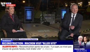 Emmanuel Macron: "Notre pays est touché par les crises, on a de plus en plus d’événements climatiques et pandémiques"
