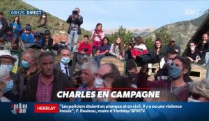 Charles en campagne : Macron auprès des habitants de la Roya - 08/10