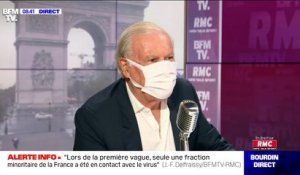 Jean-François Delfraissy: "Le virus va encore être encore là pendant un  certain temps, jusqu'à l'été prochain"