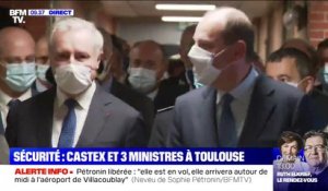 Jean Castex et trois ministres en déplacement sur le thème de la sécurité à Toulouse