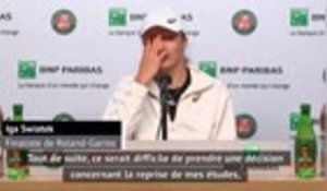 Roland-Garros - Swiatek : "Accomplir de grandes choses"