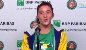 Roland-Garros 2020 - Elsa Jacquemot vainqueure chez les Juniors : "Je savoure le moment. La route est encore longue après, je le sais"