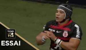 TOP 14 - Essai de Cheslin KOLBE (ST) - Racing 92 - Toulouse - J4 - Saison 2020/2021