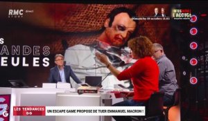 Les tendances GG: Un escape game propose de tuer Emmanuel Macron - 12/10