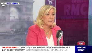 Marine Le Pen: "Les restrictions, c'est quand on a tout raté"