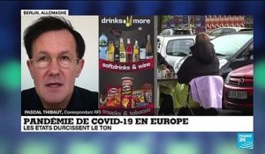 Covid-19 en Europe : l'Allemagne durcit le ton