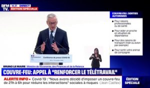 Bruno Le Maire: "Les prêts garantis par l'État seront accessibles jusqu'au 30 juin 2021"