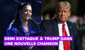 Demi Lovato : la chanson anti-Trump qui pourrait ruiner sa carrière