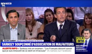 Nicolas Sarkozy mis en examen: le député LR Julien Aubert dénonce "une accusation grave qui alimente le sentiment du 'tous pourris'"