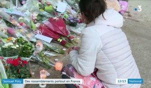 Enseignant décapité dans les Yvelines : marche blanche à Paris