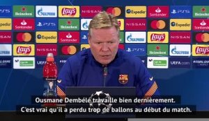 Barcelone - Koeman positif envers Griezmann et Dembélé