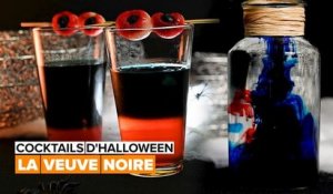 Cocktails d'Halloween : la veuve noire