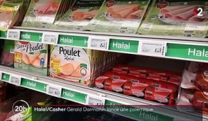Gérald Darmanin : déclaration polémique sur les rayons halal et casher des supermarchés