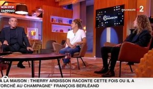 6 à la maison : Thierry Ardisson raconte cette fois où il a "torché au champagne" François Berléand (vidéo)