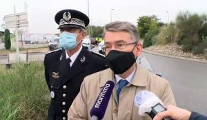 Salon-de-Provence : le préfet de police présent sur un contrôle routier