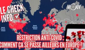 Restrictions anti-Covid : comment ça se passe ailleurs en Europe ?