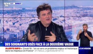 Patrick Pelloux sur le Covid: "On est tous à plat, ce qu'on a connu au mois de mars, on va le connaître à nouveau maintenant"