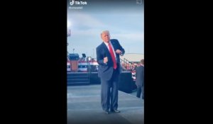 Sur TikTok, les pas de dance de Trump cartonnent