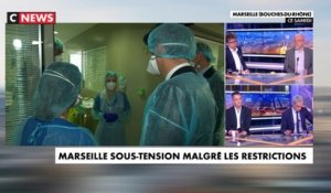 Malgré les nombreuses restrictions, les hôpitaux Marseillais à deux doigts de la saturation