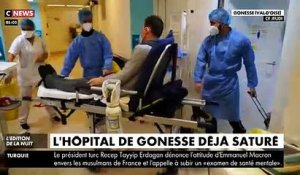 Coronavirus - Alors que le nombre de cas positifs ne cesse d'augmenter, reportage à l'hôpital de Gonesse qui est déjà saturé par les malades