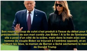 Melania Trump repousse encore Donald en public - après la vidéo virale, les surprenantes photos...