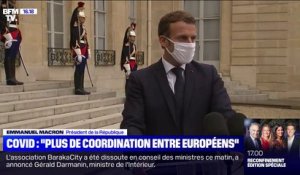 Coronavirus en Europe: Emmanuel Macron appelle à la "plus grande coordination possible entre européens"