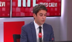 Gabriel Attal, le porte-parole du gouvernement est l'invité de RTL