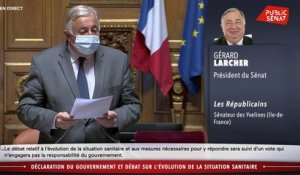 Attentat de Nice : hommage de Gérard Larcher
