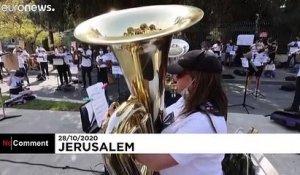 En Israël, la colère des musiciens en temps de pandémie