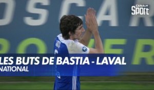 National : les buts de Bastia - Laval
