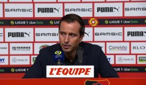 Stéphan : « Une grande force de caractère de la part du groupe » - Foot - L1 - Rennes