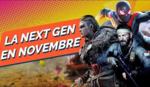 LES SORTIES MAJEURES : la Next Gen débarque ! - NOVEMBRE 2020