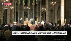 Nice : un hommage aux victimes de Notre-Dame