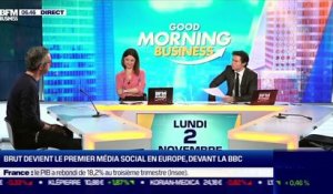 Guillaume Lacroix (Brut) : Brut devient le premier média social en Europe, devant la BBC - 02/11