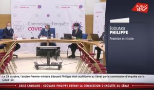 Crise sanitaire : Edouard Philippe devant la commission d'enquête du Sénat - Les matins du Sénat (02/11/2020)