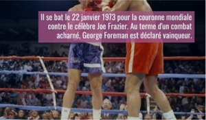 George Foreman un boxeur de légende
