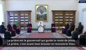 "La prière a le pouvoir de transformer les épreuves et d'en faire ressortir du bon" affirme le pape François