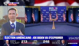 États-Unis: Joe Biden doit s'exprimer de son QG de Wilmington