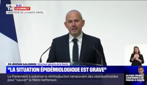 Jérôme Salomon: "58.046 personnes ont reçu hier un test positif" au coronavirus