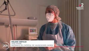 Coronavirus : immersion dans le service maternité de l'hôpital de Valenciennes