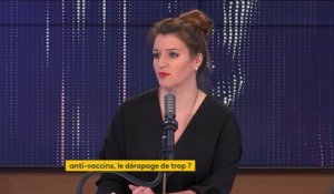 Rassemblement anti-vaccins : "Si le gouvernement doit s'exprimer à chaque fois que Jean-Marie Bigard boit un coup de trop et prononce des insultes et des menaces... Cela montre les ravages de l'alcoolisme", estime Marlène Schiappa